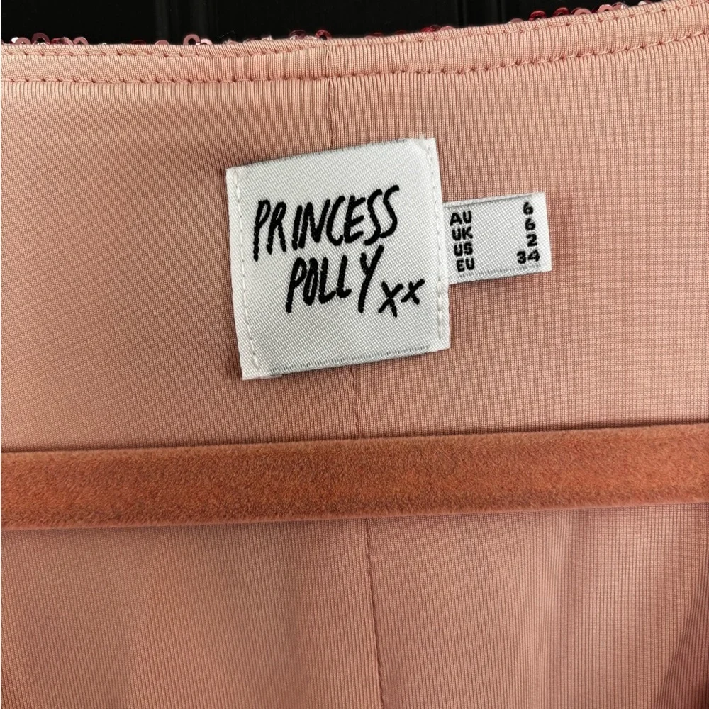 Princess Polly Pink Long sleeve mini dress - Picture 6 of 9